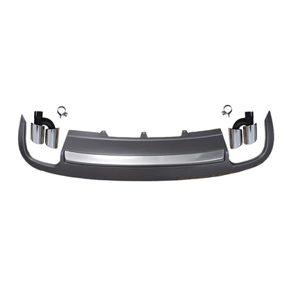 2009-2011 Audi S5 Style Non S line diffuser with tailpipe For Audi A5 S5 B8