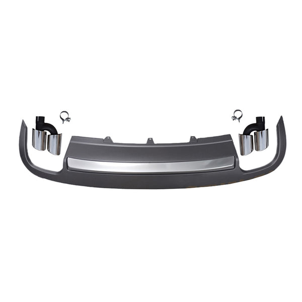 2009-2011 Audi S5 Style Non S line diffuser with tailpipe For Audi A5 S5 B8