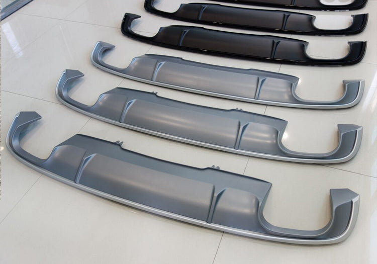 2017-2019 Audi S4 S5 Style A4 Diffuser With Tailpipe For Audi A4 S4 B9