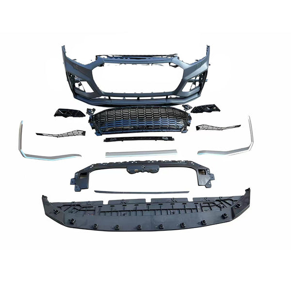 2022-2025 Audi RSQ5 Front Bumper With Honeycomb Grille For Audi Q5 SQ5 B9.5