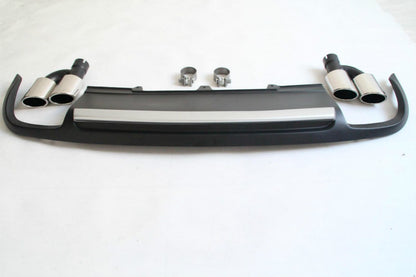 2009-2011 Audi S5 Style Non S line diffuser with tailpipe For Audi A5 S5 B8