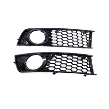 2001-2004 Audi Front Bumper Down Grille Honeycomb Style Honeycomb Fog Light Grilles For Audi A4 S4 B6