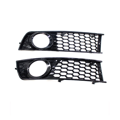 2001-2004 Audi Front Bumper Down Grille Honeycomb Style Honeycomb Fog Light Grilles For Audi A4 S4 B6
