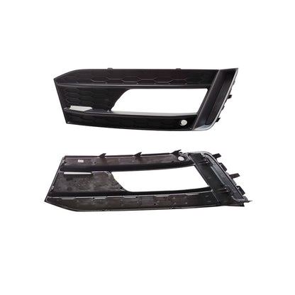 2016-2018 Audi Front Bumper Down Grille Honeycomb Style Fog Light Grilles For Audi A1 S1