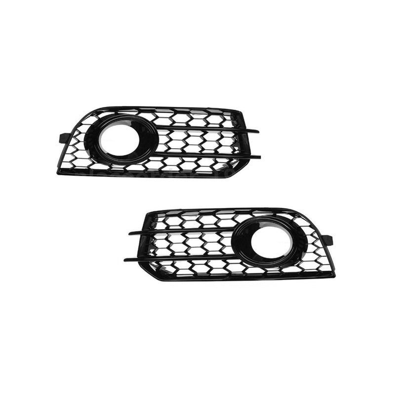 2011-2015 A1 S1 8X Audi Front Bumper Down Grille Honeycomb Style Honeycomb Fog Light Grilles For Audi A1 S1 8X