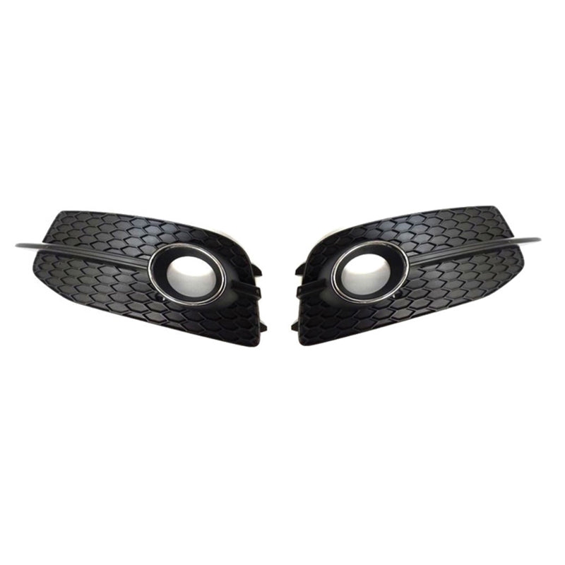 2013-2015 Audi Front Bumper Down Grille Honeycomb Style Fog Light Grilles For Audi Q3 SQ3 8U