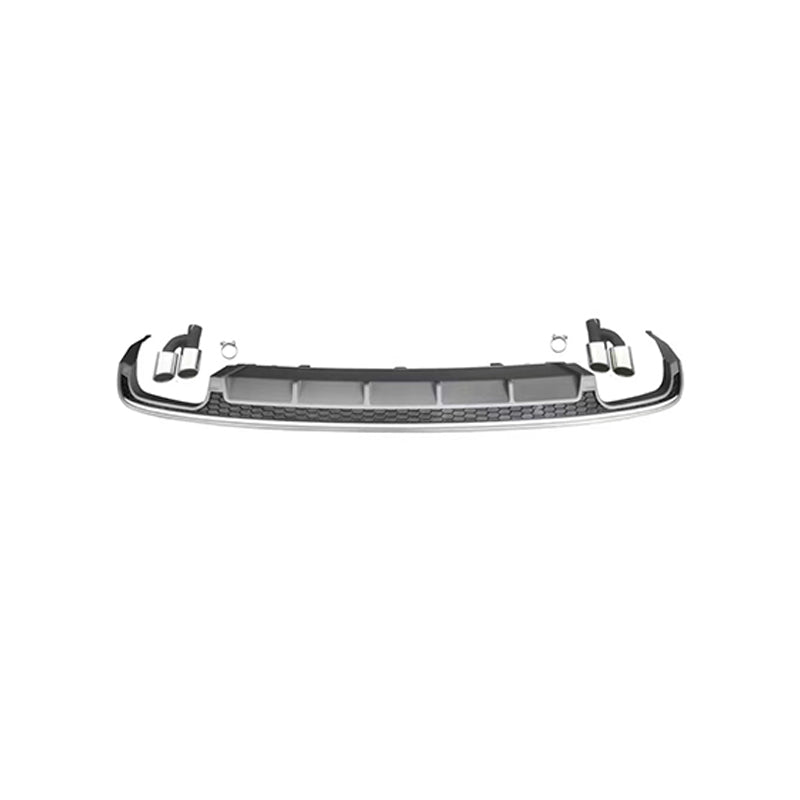 2016-2018 Audi RS6 S6 Style A6 Rear Diffuser With Tailpipe For Audi A6 S6 C7.5