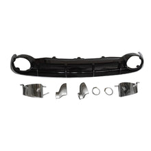 2012-2015 Audi RS6 Style Rear Diffuser With Tailpipe For Audi A6 S6 C7