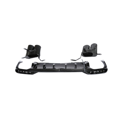 2020-2024 Audi S5 Style A5 diffuser with tailpipe For Audi A5 S5 B9.5