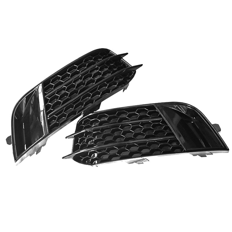 2011-2015 A1 S1 8X Audi Front Bumper Down Grille Honeycomb Style Honeycomb Fog Light Grilles For Audi A1 S1 8X