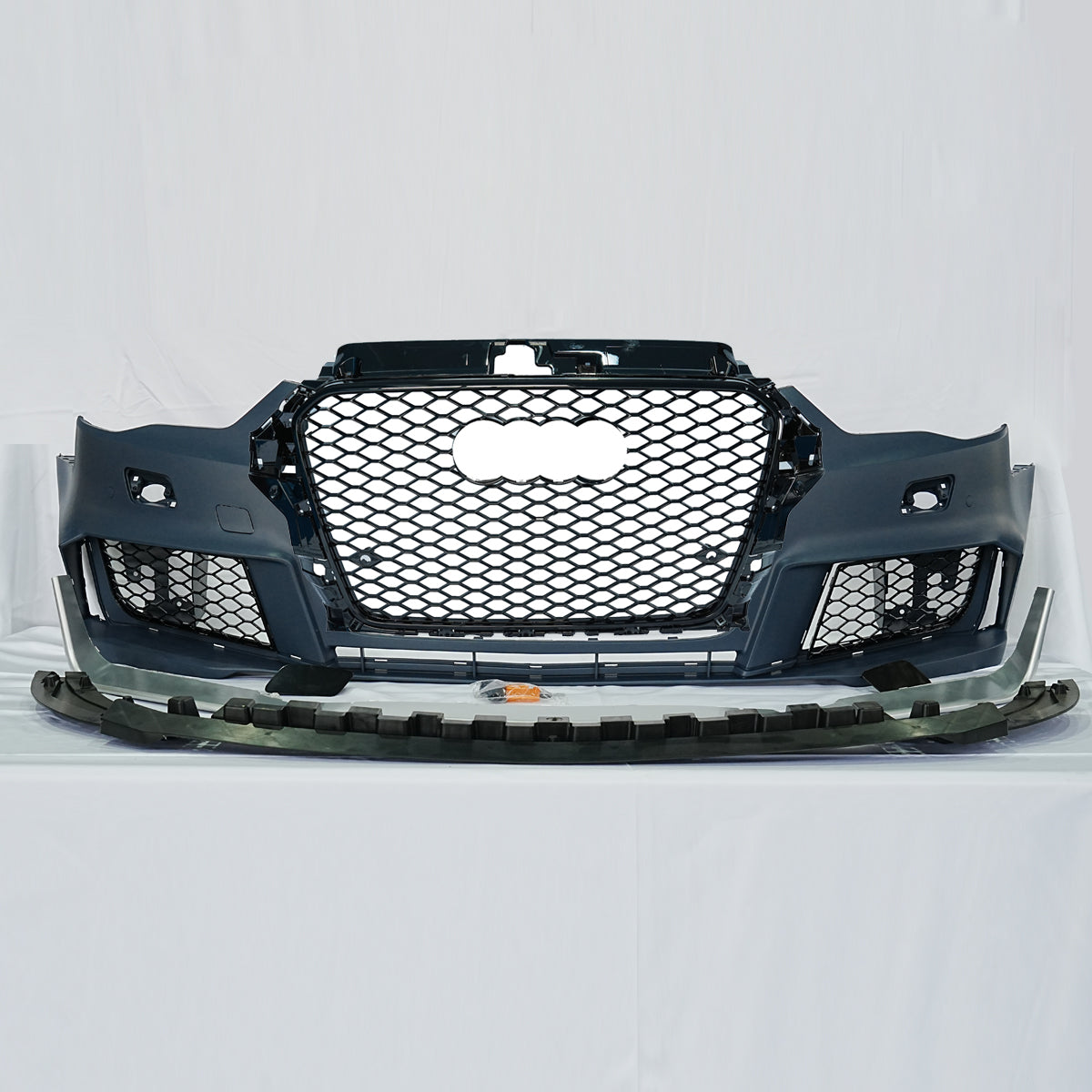 2013-2016 Audi RS3 Front Bumper For A3/S3 8V Body Kits With Honeycomb Grille Front Lip Splitter | RS3 Bumper