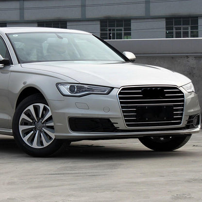 2016-2018 Audi Front Bumper Down Grille Honeycomb Style Non S Line Fog Light Grilles For Audi A6 S6 C7.5