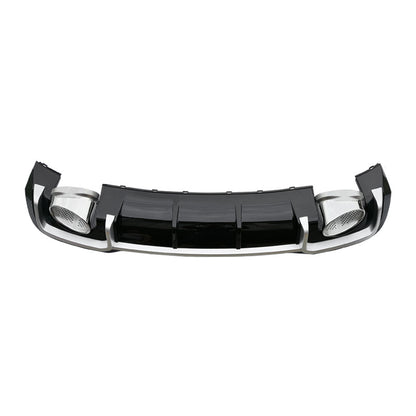 2017-2019 Audi RS3 Style A3 S line rear diffuser and large dual tailpipe For Audi A3 S3 8V.5