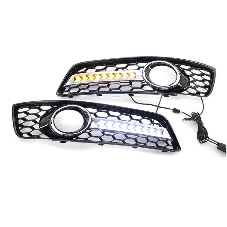 2008-2012 A3 S3 8P.5 Audi Front Bumper Down Grille Honeycomb Style Honeycomb Fog Light Grilles For Audi A3 S3 8P.5 8PA