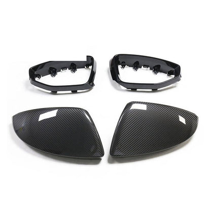 2019+ Audi A7 S7 RS7 Carbon Fiber Mirror Caps For Audi A7 S7 RS7 C8