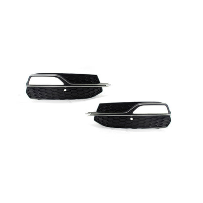 2013-2016 A3 S3 8V Audi Front Bumper Down Grille Honeycomb Style Fog Light Grilles For Audi A3 S3 8V