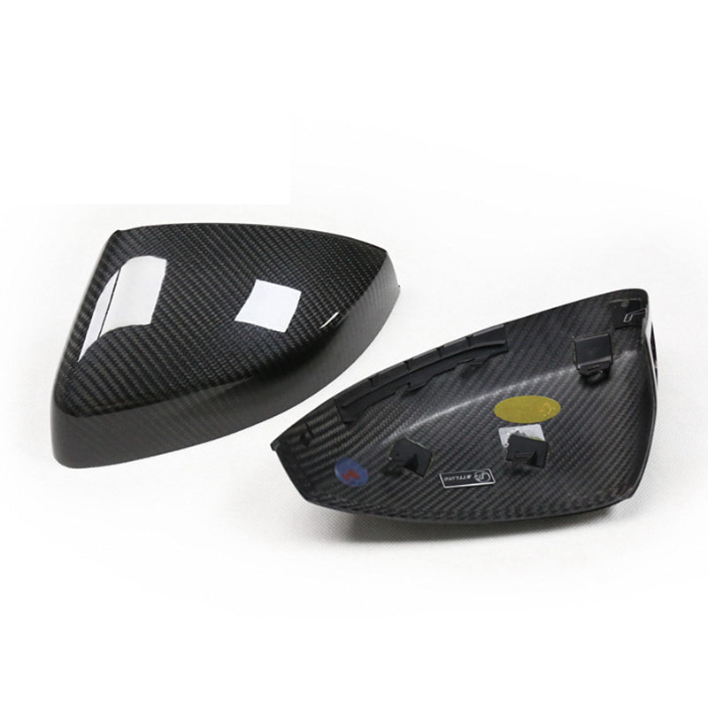 2013-2020 Audi A3 S3 RS3 Carbon Fiber Mirror Caps For Audi A3 S3 RS3 8V 8V.5