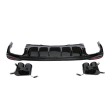2020-2024 Audi S4 Style A4 Diffuser With Tailpipe For Audi A4 S4 B9.5