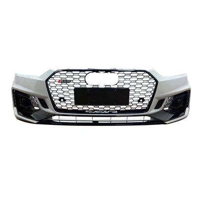 2017-2019 Audi RS5 Front Bumper For A5/S5 B9 Body Kits With ACC Fog Light Grille Honeycomb Grille Front Lip Splitter | RS5 Bumper
