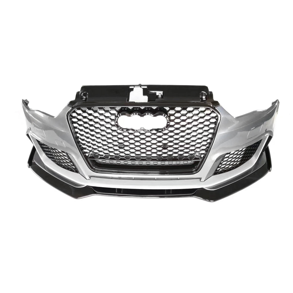 2013-2016 Audi RS3 Front Bumper For A3/S3 8V Body Kits With Honeycomb Grille Front Lip Splitter | RS3 Bumper