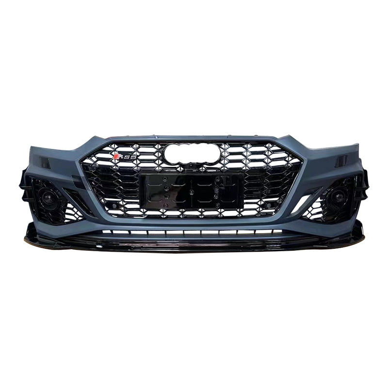 2020-2025 Audi RS5 Front Bumper For A5/S5 B9.5 Body Kits With ACC Fog Light Grille Honeycomb Grille Front Lip Splitter | RS5 Bumper