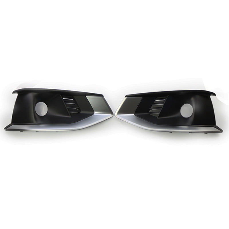 2020-2024 Audi Front Bumper Down Grille Honeycomb Style Non S line Fog Light Grilles For Audi A4 S4 B9.5