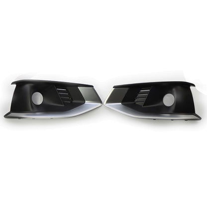 2020-2024 Audi Front Bumper Down Grille Honeycomb Style Non S line Fog Light Grilles For Audi A4 S4 B9.5