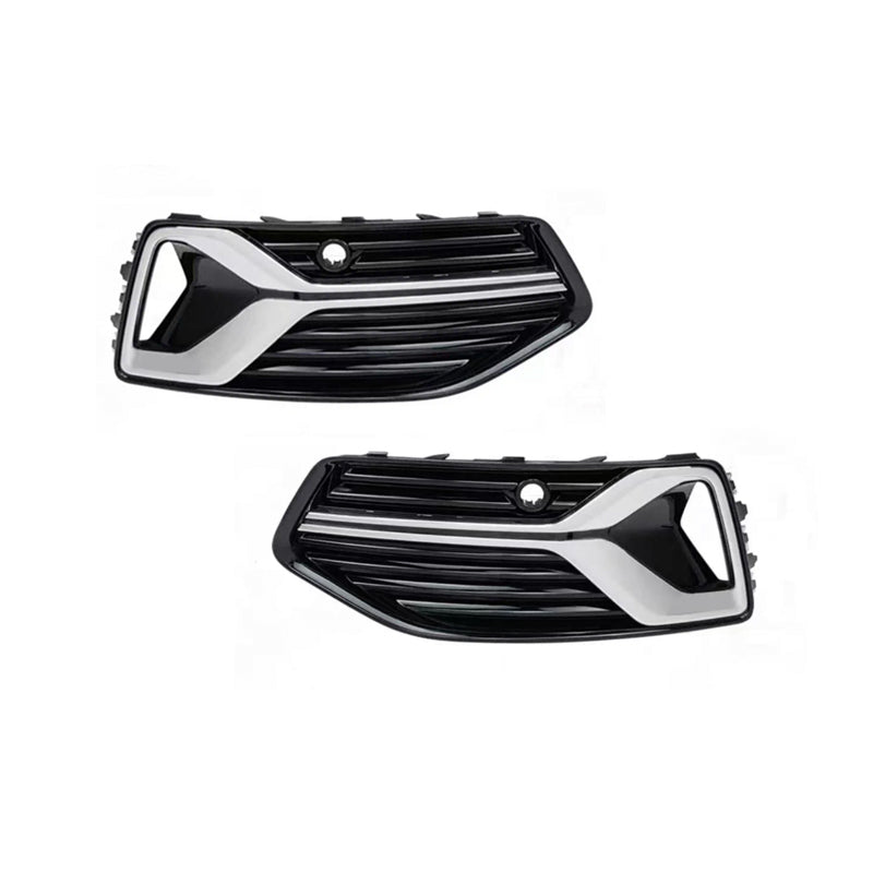 2023-2025 Audi Front Bumper Down Grille Honeycomb Style Fog Light Grilles For Audi A6 S6 C8.5
