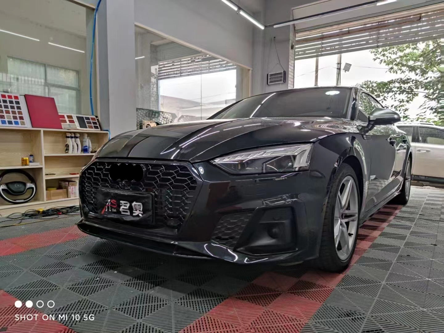 2020-2024 Audi RS5 Honeycomb Grille For Audi A5 S5 B9.5