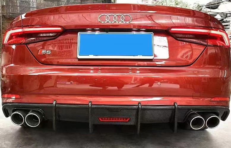 2017-2019 Audi S5 Style A5 carbon fiber diffuser For Audi A5 S5 B9