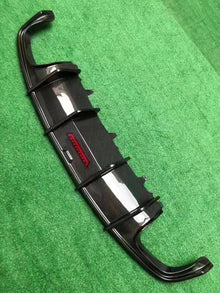 2016-2018 Audi A7 S line S7 Style Carbon Fiber Rear Diffuser With Tailpipe For Audi A7 S7 C7.5