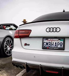 2012-2015 Audi A6 C7 S6 Style Carbon Fiber Trunk Spoiler For Audi A6 C7