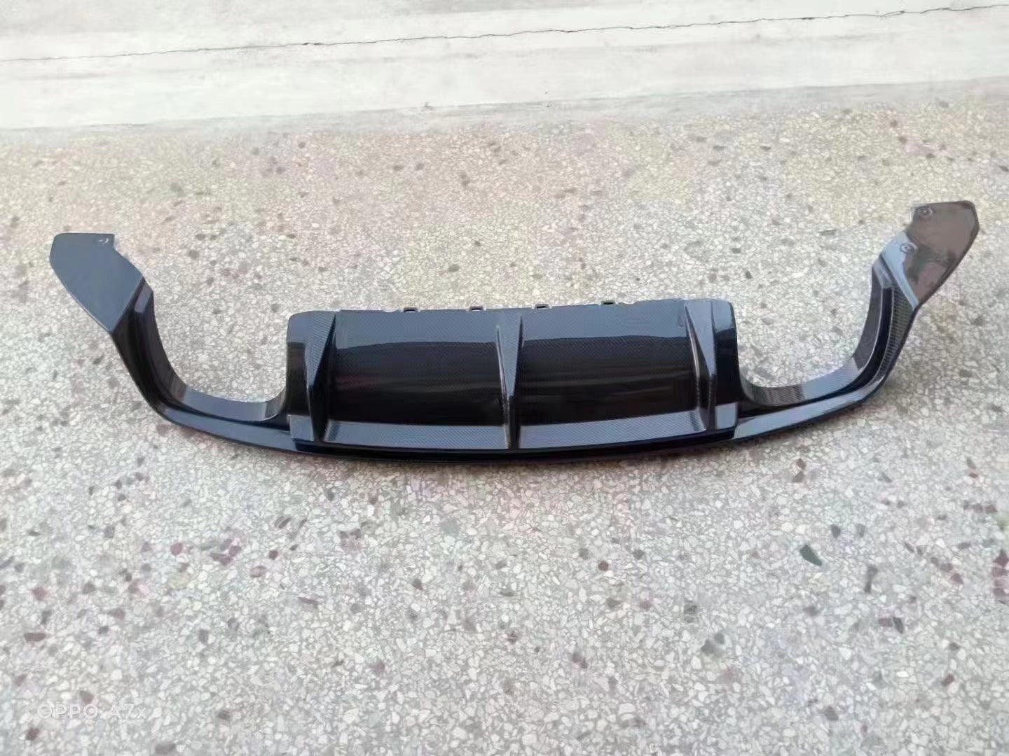 2015-2019 Audi TTRS Carbon Fiber Rear Diffuser For Audi TTRS TTS TT MK3 FV