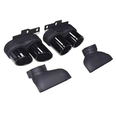 2019-2025 Audi S6 Style A6 Carbon Fiber Rear Diffuser With Tailpipe For Audi A6 S6 C8 C8.5 C8 PA