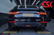 2019-2025 Audi S6 Style A6 Carbon Fiber Rear Diffuser With Tailpipe For Audi A6 S6 C8 C8.5 C8 PA