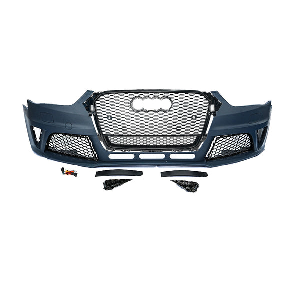 2013-2016 Audi RS4 Front Bumper Fog Light Grille Honeycomb Grille For Audi A4 S4 B8.5