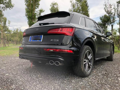 2018-2021 Audi SQ5 Style Q5 Rear Diffuser With Tailpipe For Audi Q5 B9