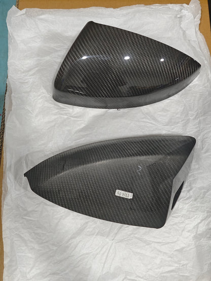 2015-2021 Audi TT TTS TTRS Carbon Fiber Mirror Caps For Audi TT TTS TTRS MK3 FV/8S