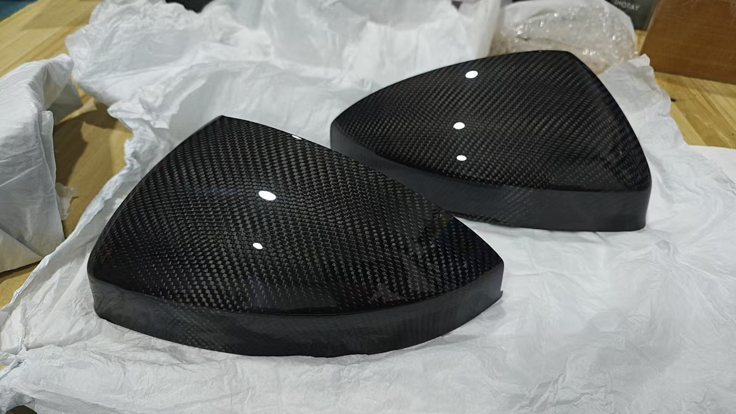 2015-2021 Audi TT TTS TTRS Carbon Fiber Mirror Caps For Audi TT TTS TTRS MK3 FV/8S