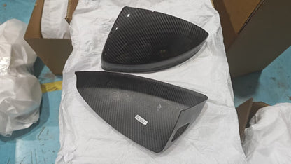 2015-2021 Audi TT TTS TTRS Carbon Fiber Mirror Caps For Audi TT TTS TTRS MK3 FV/8S