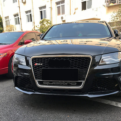 2008-2012 Audi RS4 Honeycomb Front Grille With Lower Mesh Quattro For Audi A4 S4 B8