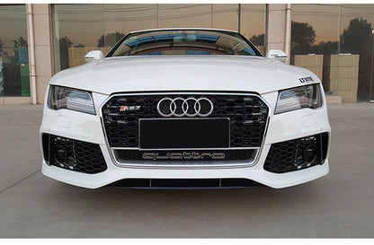 2016-2018 Audi RS7 Honeycomb Grille With Lower Mesh Quattro For Audi A7 S7 C7.5
