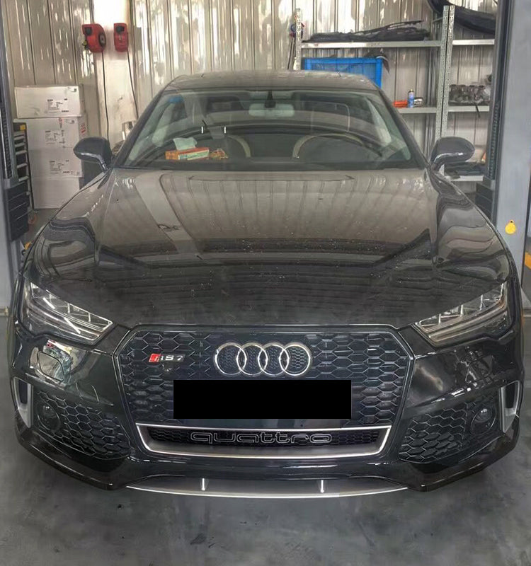 2016-2018 Audi RS7 Honeycomb Grille With Lower Mesh Quattro For Audi A7 S7 C7.5