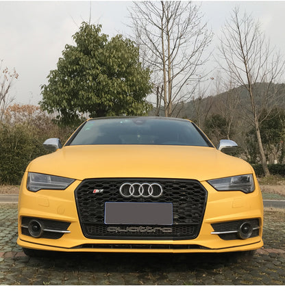 2016-2018 Audi RS7 Honeycomb Grille With Lower Mesh Quattro For Audi A7 S7 C7.5
