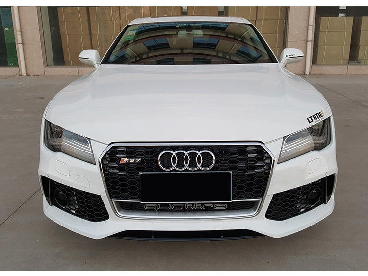 2016-2018 Audi RS7 Honeycomb Grille With Lower Mesh Quattro For Audi A7 S7 C7.5