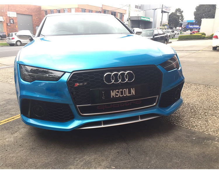 2016-2018 Audi RS7 Honeycomb Grille With Lower Mesh Quattro For Audi A7 S7 C7.5