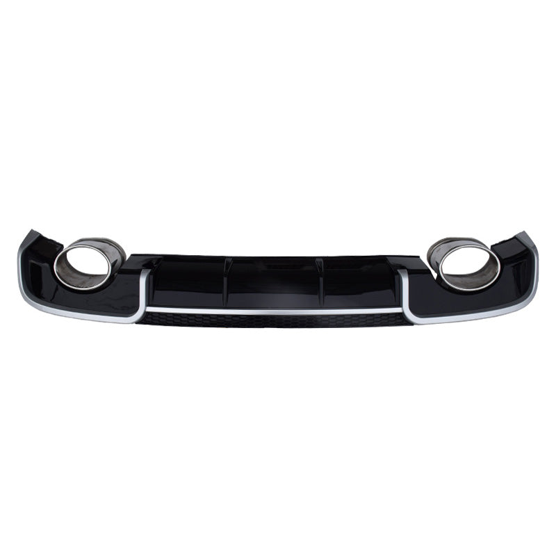 2013-2016 Audi RS3 Style Non S-line rear diffuser and large dual tailpipe For Audi A3 S3 8V