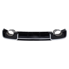 2013-2016 Audi RS3 Style Non S-line rear diffuser and large dual tailpipe For Audi A3 S3 8V