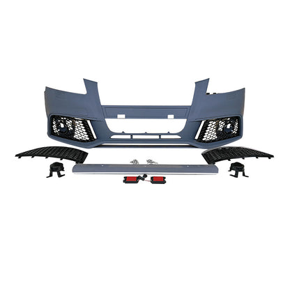 2008-2012 Audi RS3 Front Bumper For A3/S3 8P.5 Body Kits With Honeycomb Grille Fog Light Grille | RS3 Bumper