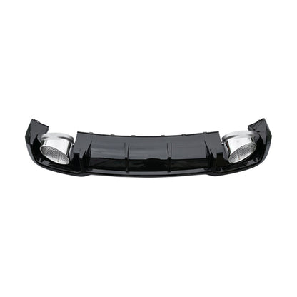 2017-2019 Audi RS3 Style A3 S line rear diffuser and large dual tailpipe For Audi A3 S3 8V.5